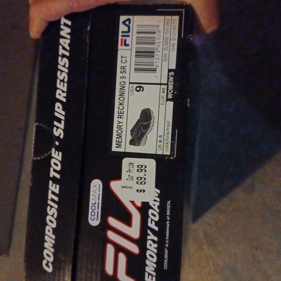 Nwt Fila Memory foam - Picture 8 of 8